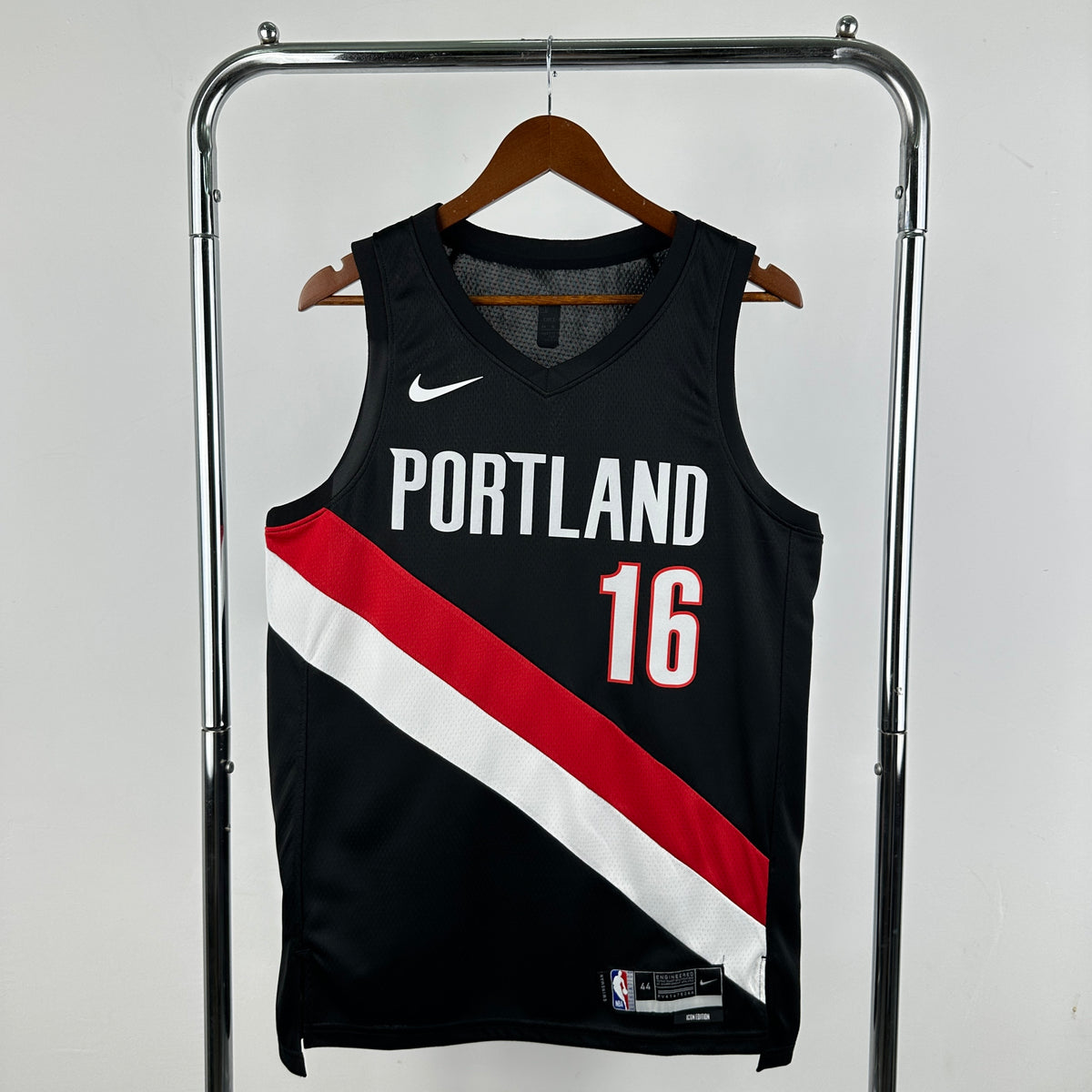 Maillot Portland Trail Blazers n° 0 – Noir – Modèle 1 – photo 1