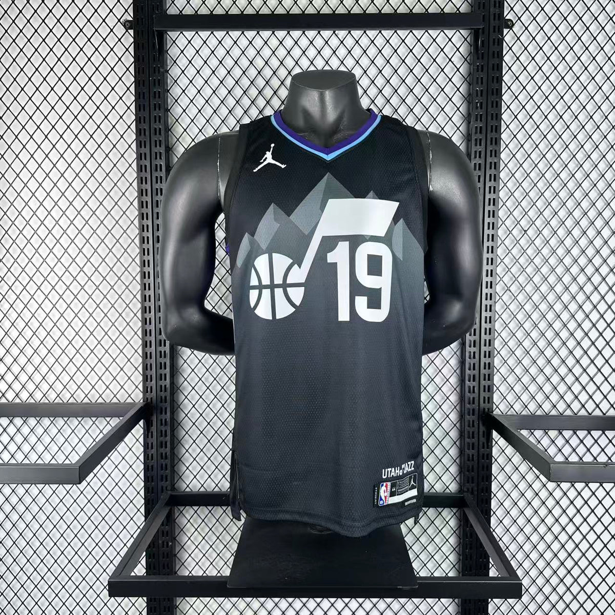 Maillot Utah Jazz n° 19 – Motif Jordan – photo 3