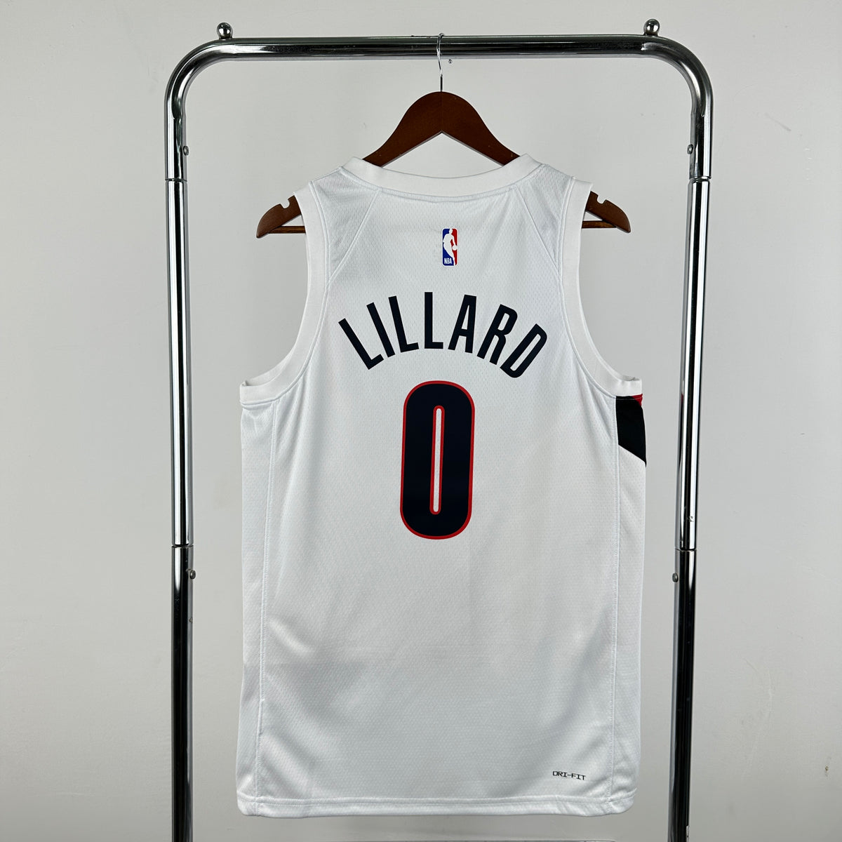 Maillot Portland Trail Blazers n° 0 – Blanc – photo 2
