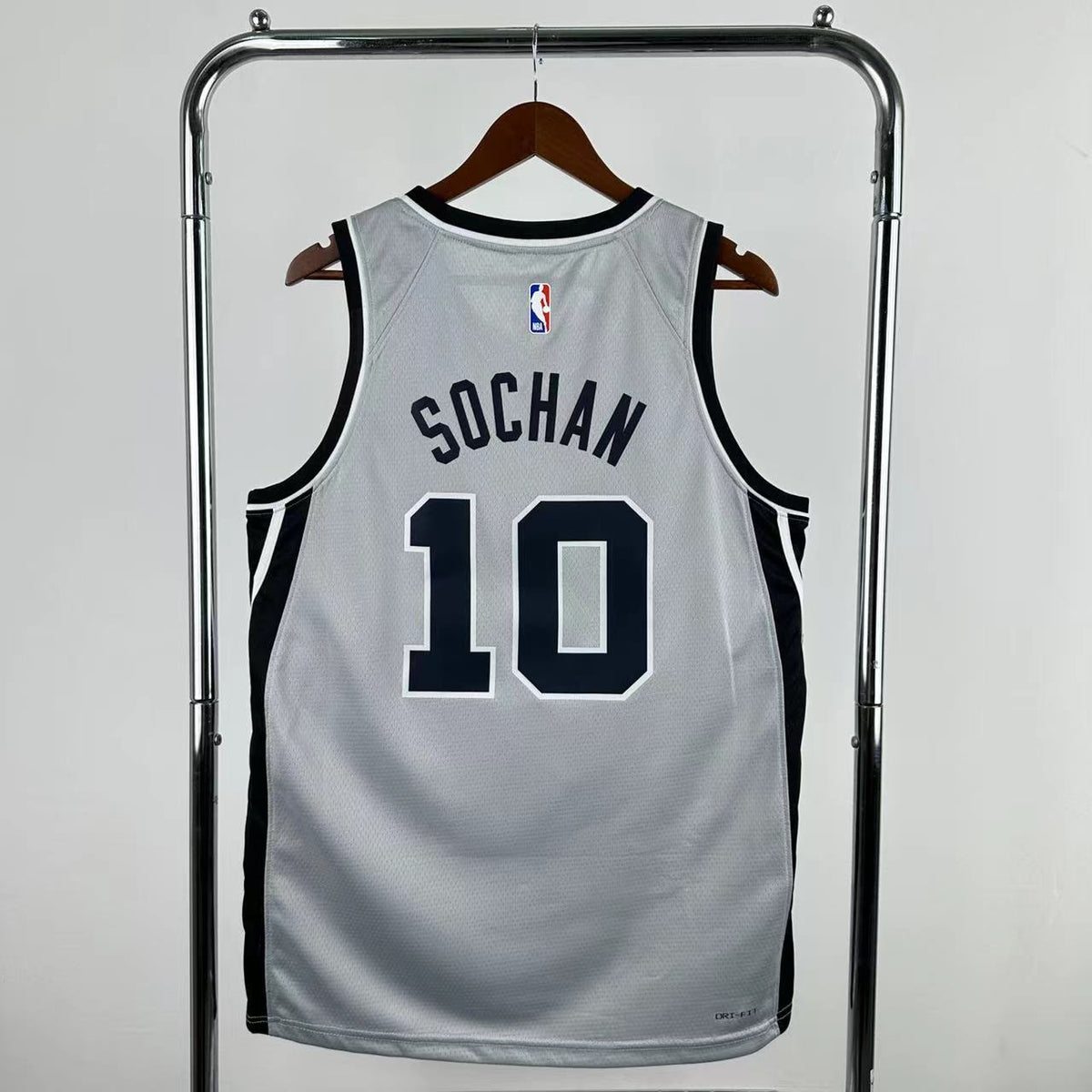 Maillot San Antonio Spurs n° 10 – Édition spéciale Gris – photo 2