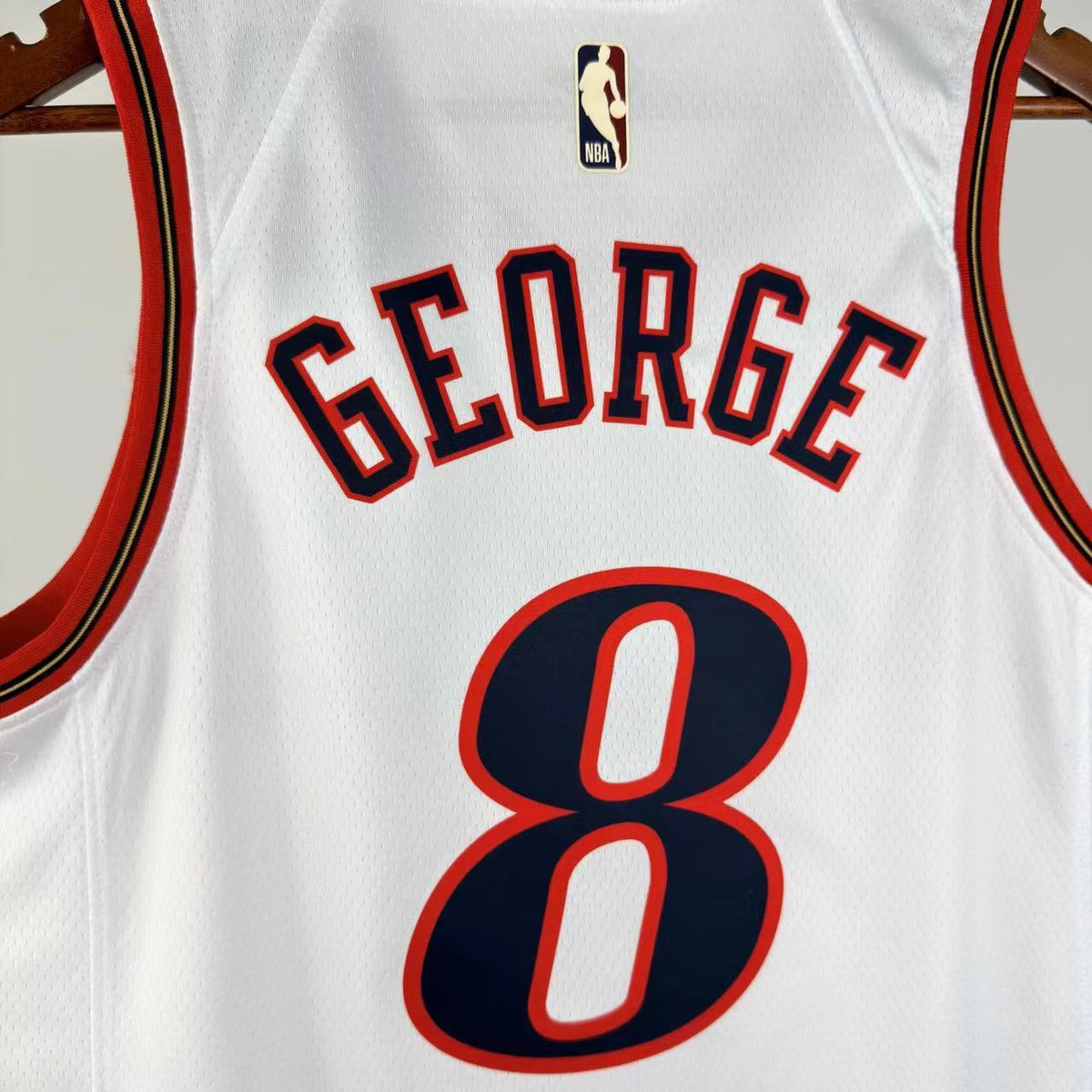 Maillot Philadelphia 76ers n° 8 – Rétro Blanc – photo 5