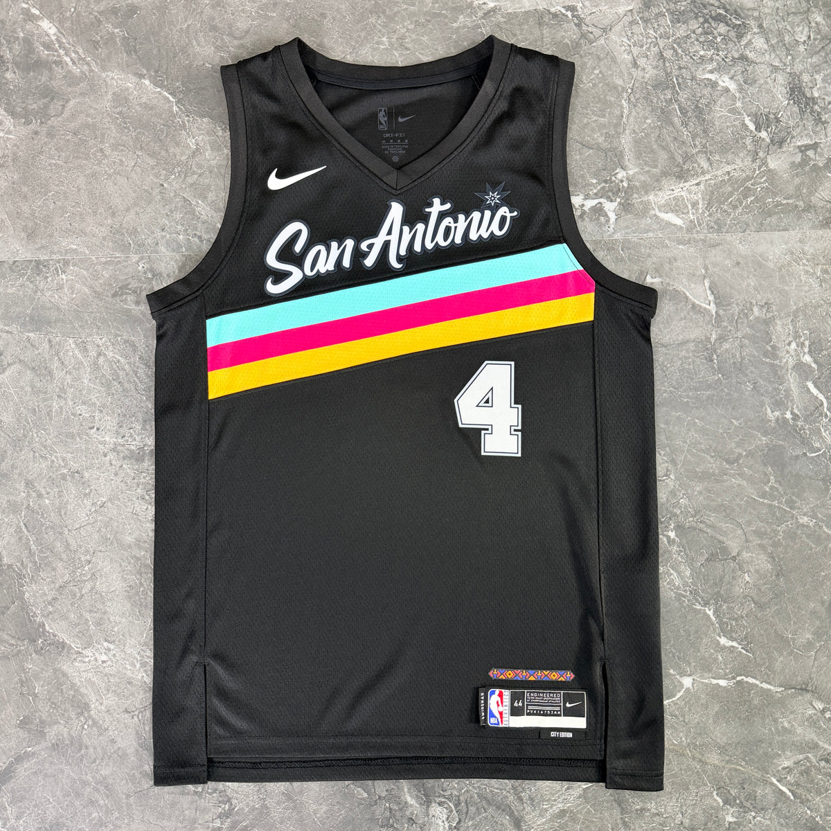 Maillot San Antonio Spurs n° 4 – Édition Ville – photo 11