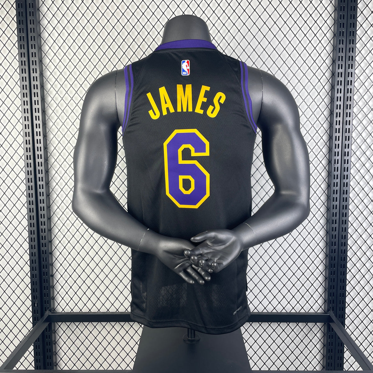Maillot Los Angeles Lakers n° 6 – Édition Ville – photo 2