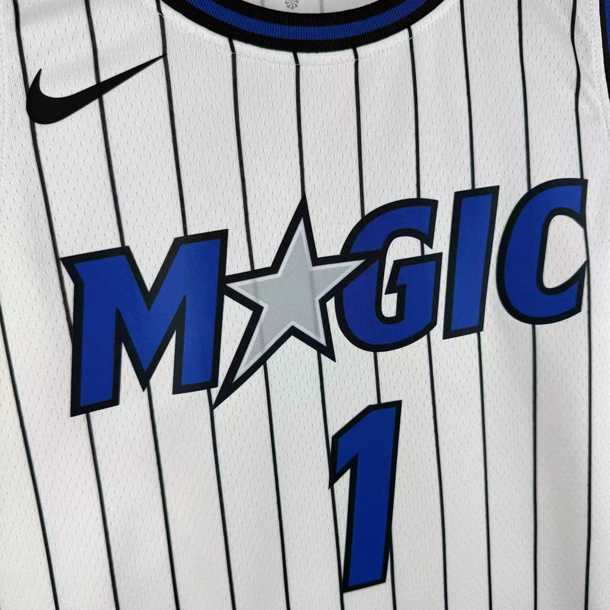 Maillot Orlando Magic n° 1 – Blanc – photo 6