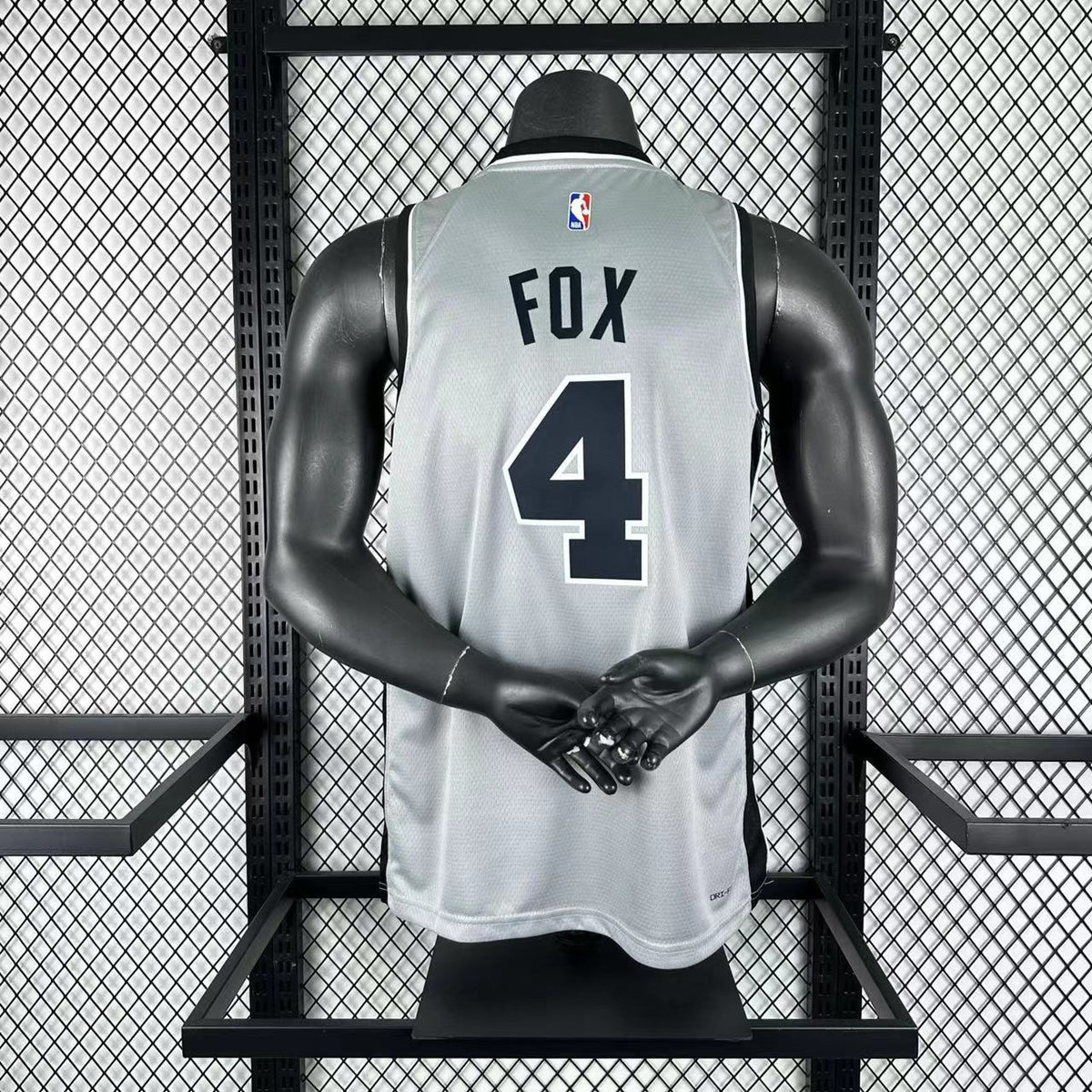 Maillot San Antonio Spurs n° 4 – Édition spéciale Gris – photo 11