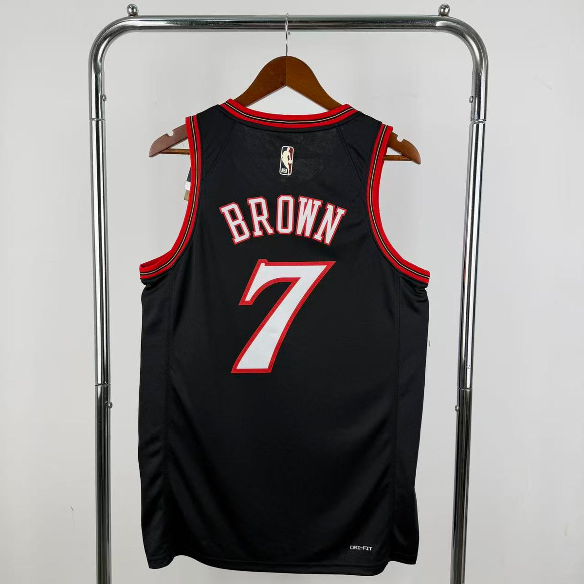 Maillot Philadelphia 76ers n° 7 – Rétro Noir – photo 9
