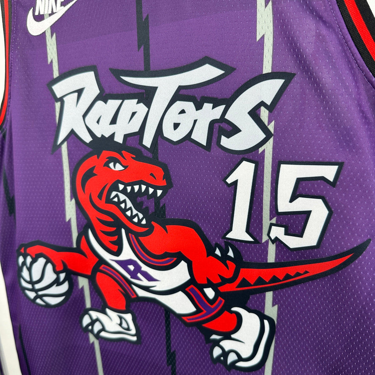 Maillot Toronto Raptors n° 15 – Rétro Violet – photo 5