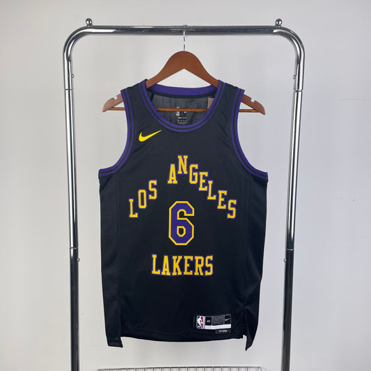 Maillot Los Angeles Lakers n° 6 – Édition Ville – photo 1