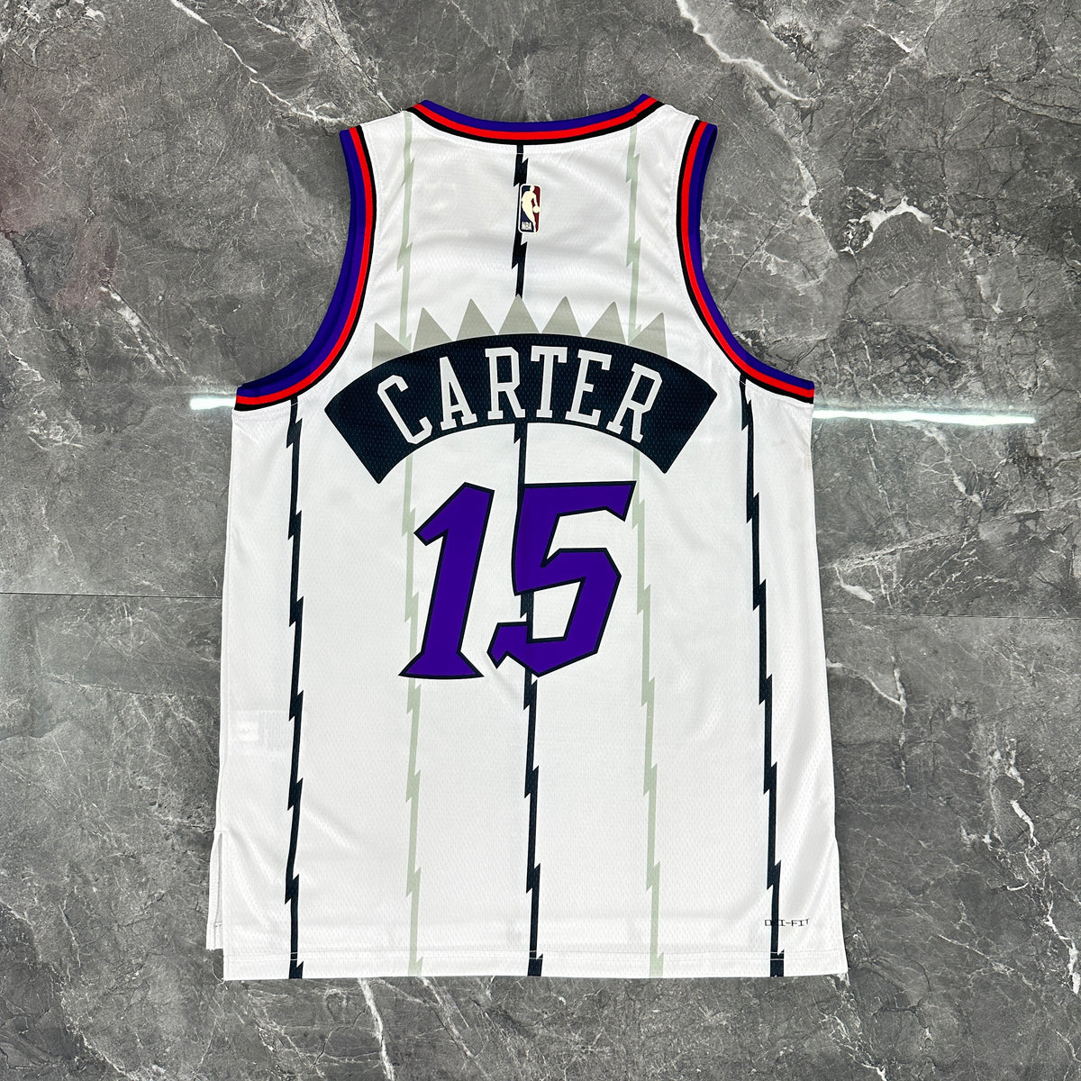 Maillot Toronto Raptors n° 15 – Rétro Blanc – photo 12