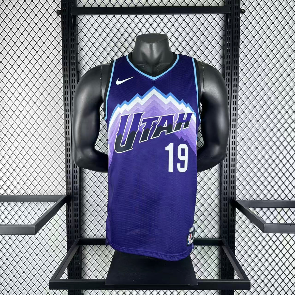 Maillot Utah Jazz n° 19 – Violet – photo 3