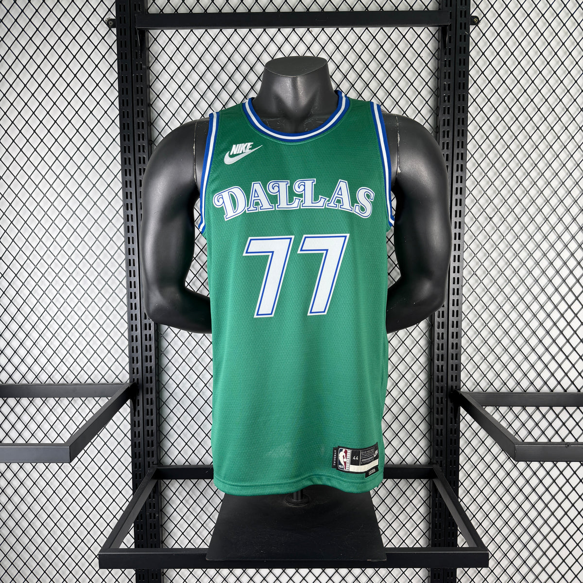 Maillot Dallas Mavericks n° 77 – Rétro Vert – photo 2