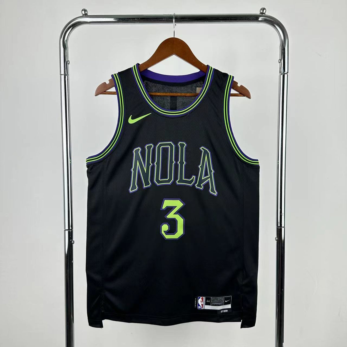 Maillot New Orleans Pelicans n° 3 – Édition Ville – photo 1