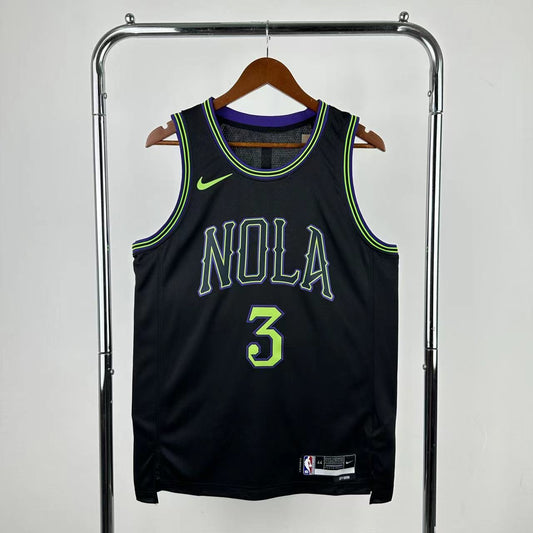 Maillot New Orleans Pelicans n° 3 – Édition Ville – photo 1