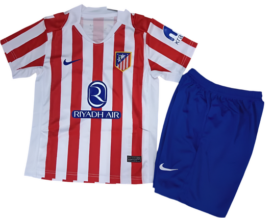 Atlético Madrid Kits Enfant Domicile 25-26