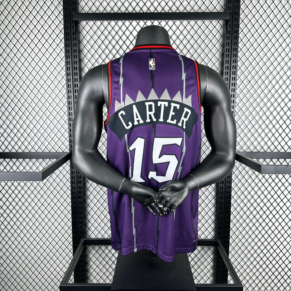Maillot Toronto Raptors n° 15 – Rétro Violet – photo 4