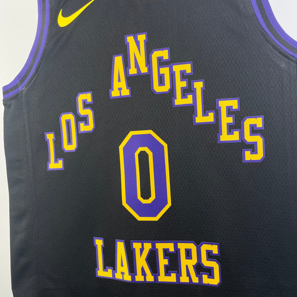 Maillot Los Angeles Lakers n° 0 – Édition Ville – photo 9