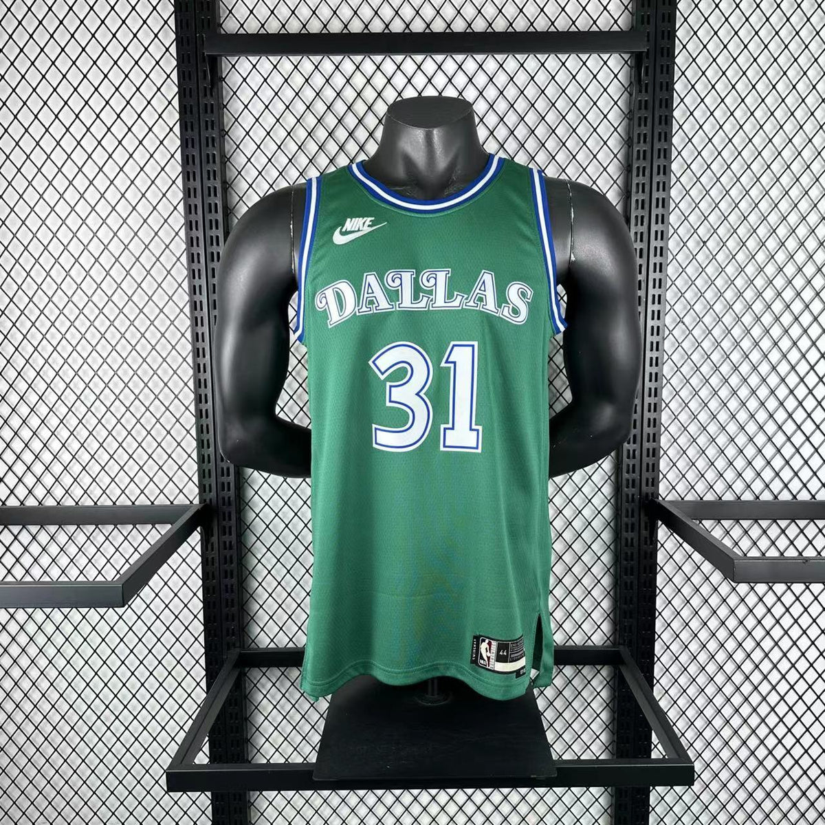 Maillot Dallas Mavericks n° 31 – Rétro Vert – photo 8