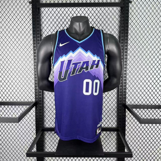 Maillot Utah Jazz n° 00 – Violet – Modèle 1 – photo 1