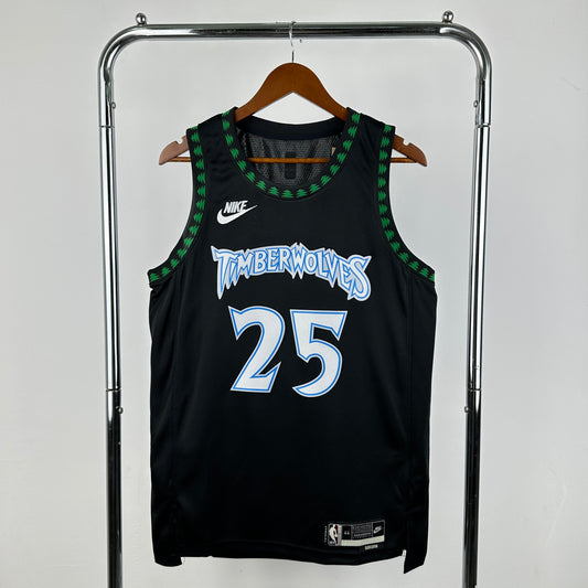 Maillot Minnesota Timberwolves n° 25 – Rétro – photo 1