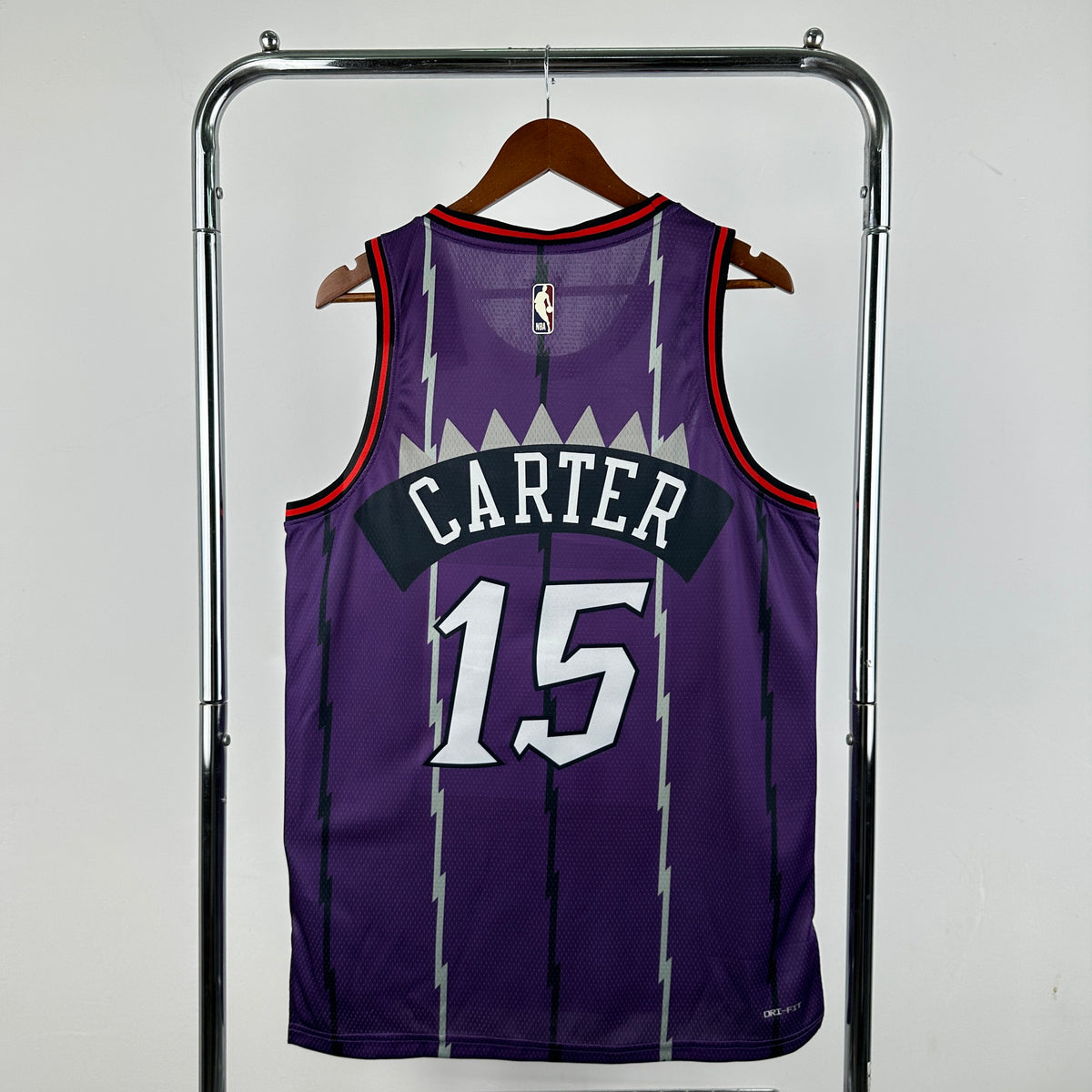 Maillot Toronto Raptors n° 15 – Rétro Violet – photo 2