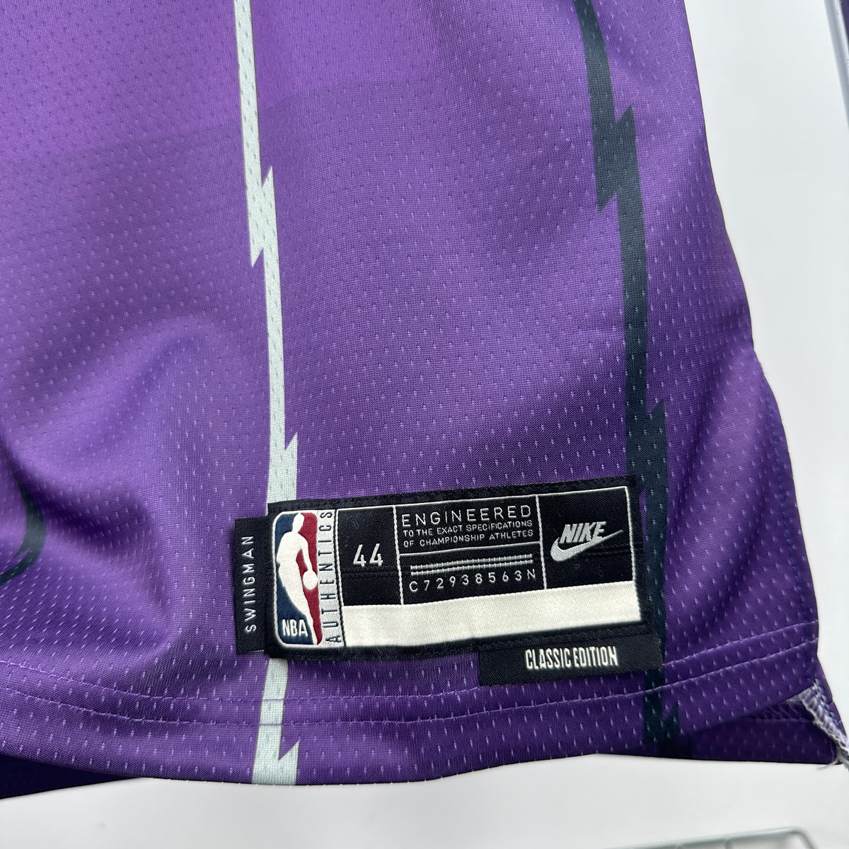 Maillot Toronto Raptors n° 1 – Rétro Violet – photo 6
