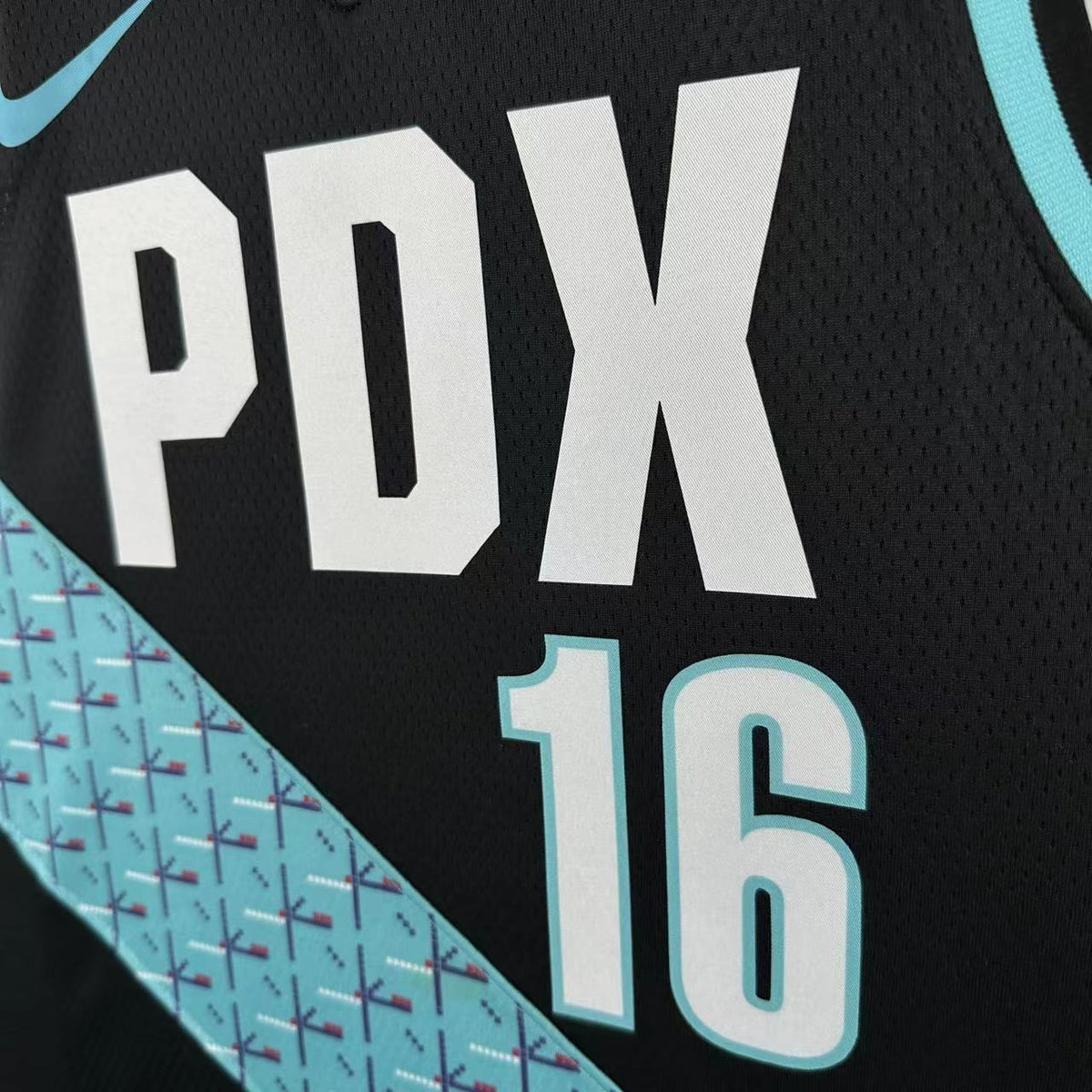 Maillot Portland Trail Blazers n° 16 – Édition Ville – photo 11