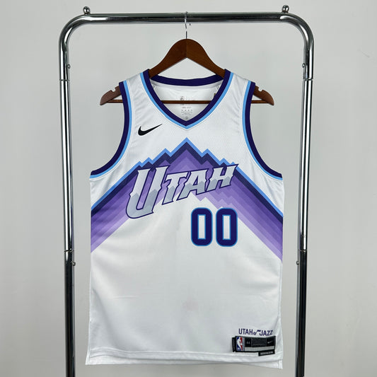 Maillot Utah Jazz n° 00 – Blanc – Modèle 2 – photo 1