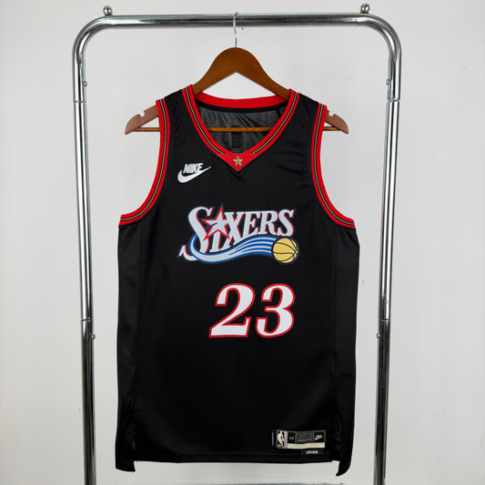 Maillot Philadelphia 76ers n° 23 – Rétro Noir – photo 1