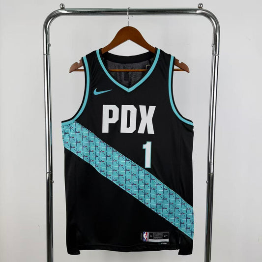 Maillot Portland Trail Blazers n° 1 – Édition Ville – photo 1