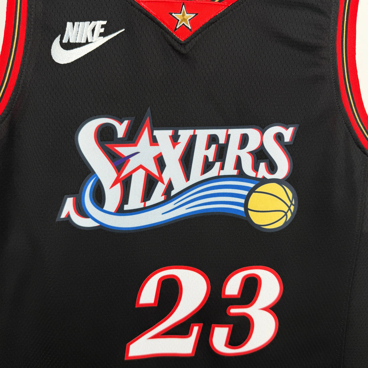 Maillot Philadelphia 76ers n° 23 – Rétro Noir – photo 6