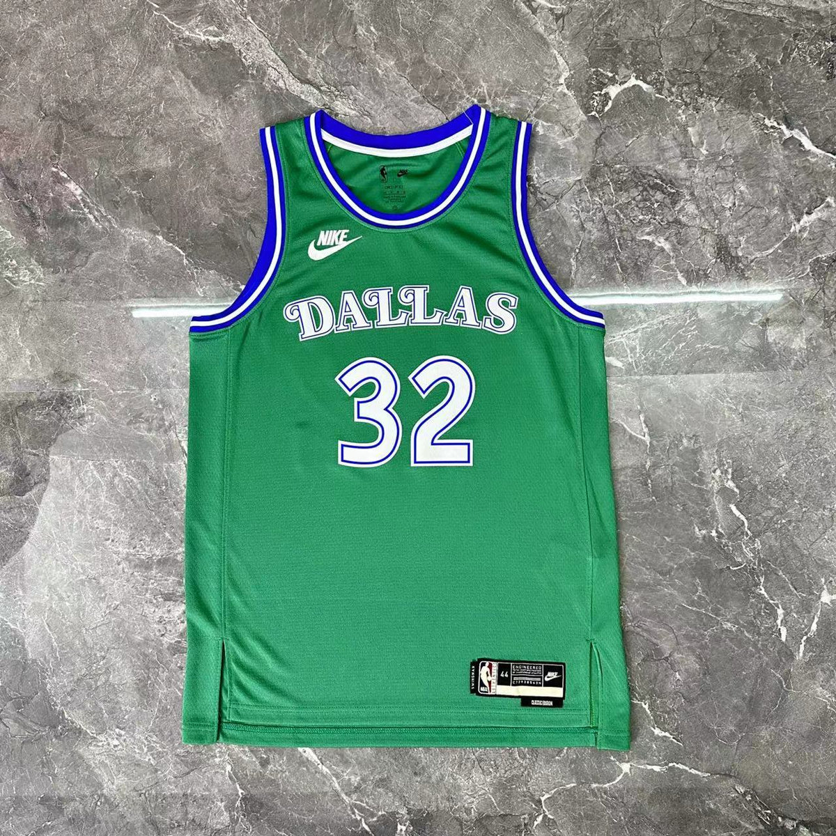 Maillot Dallas Mavericks n° 32 – Rétro Vert – photo 10