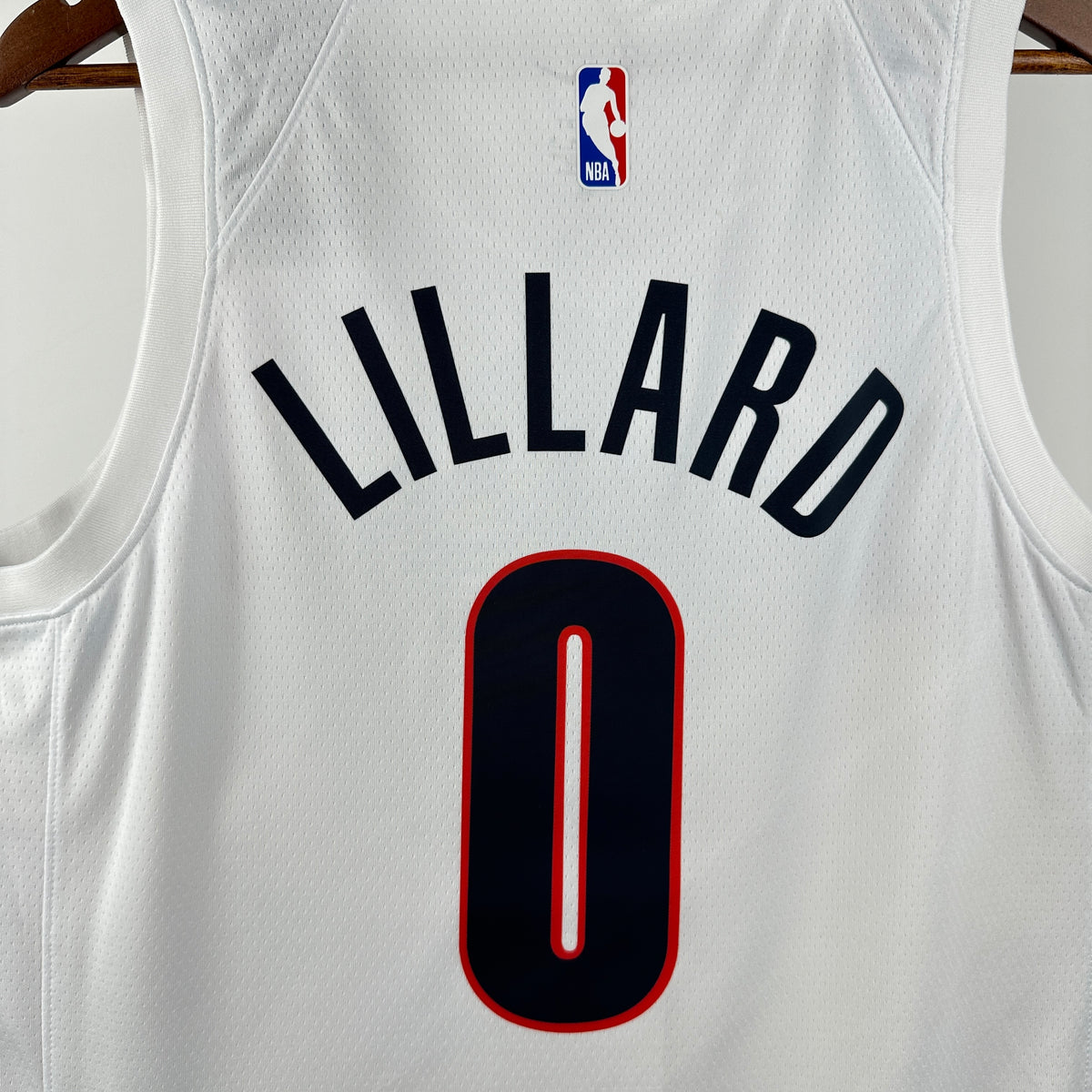 Maillot Portland Trail Blazers n° 0 – Blanc – photo 6