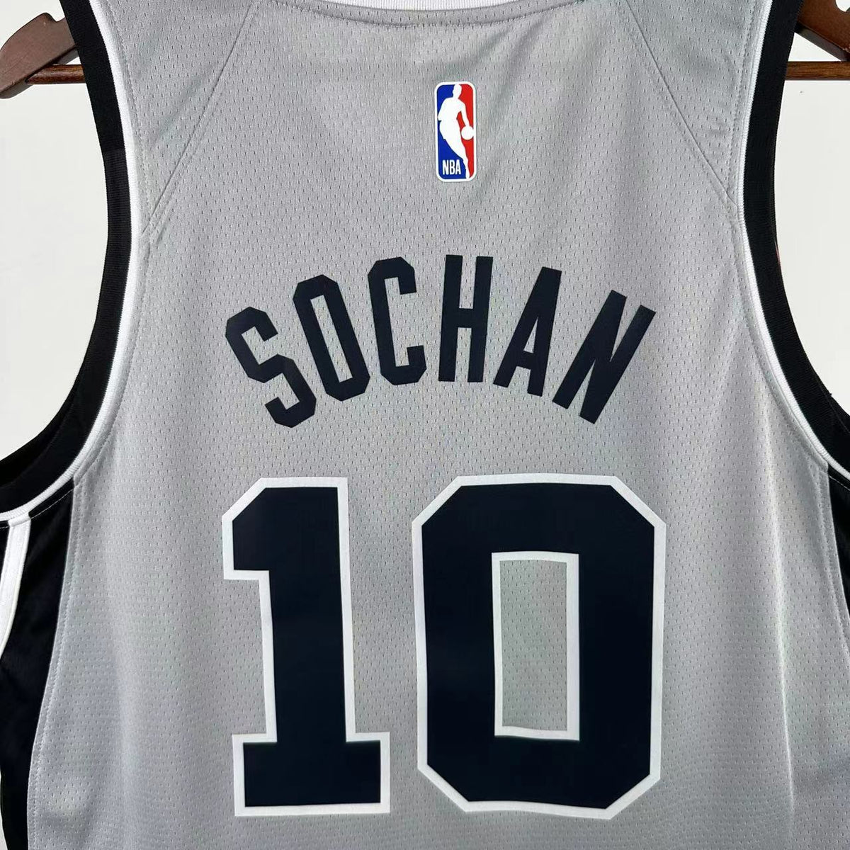 Maillot San Antonio Spurs n° 10 – Édition spéciale Gris – photo 8