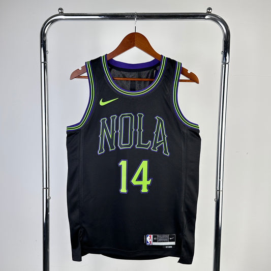 Maillot New Orleans Pelicans n° 14 – Édition Ville – photo 1