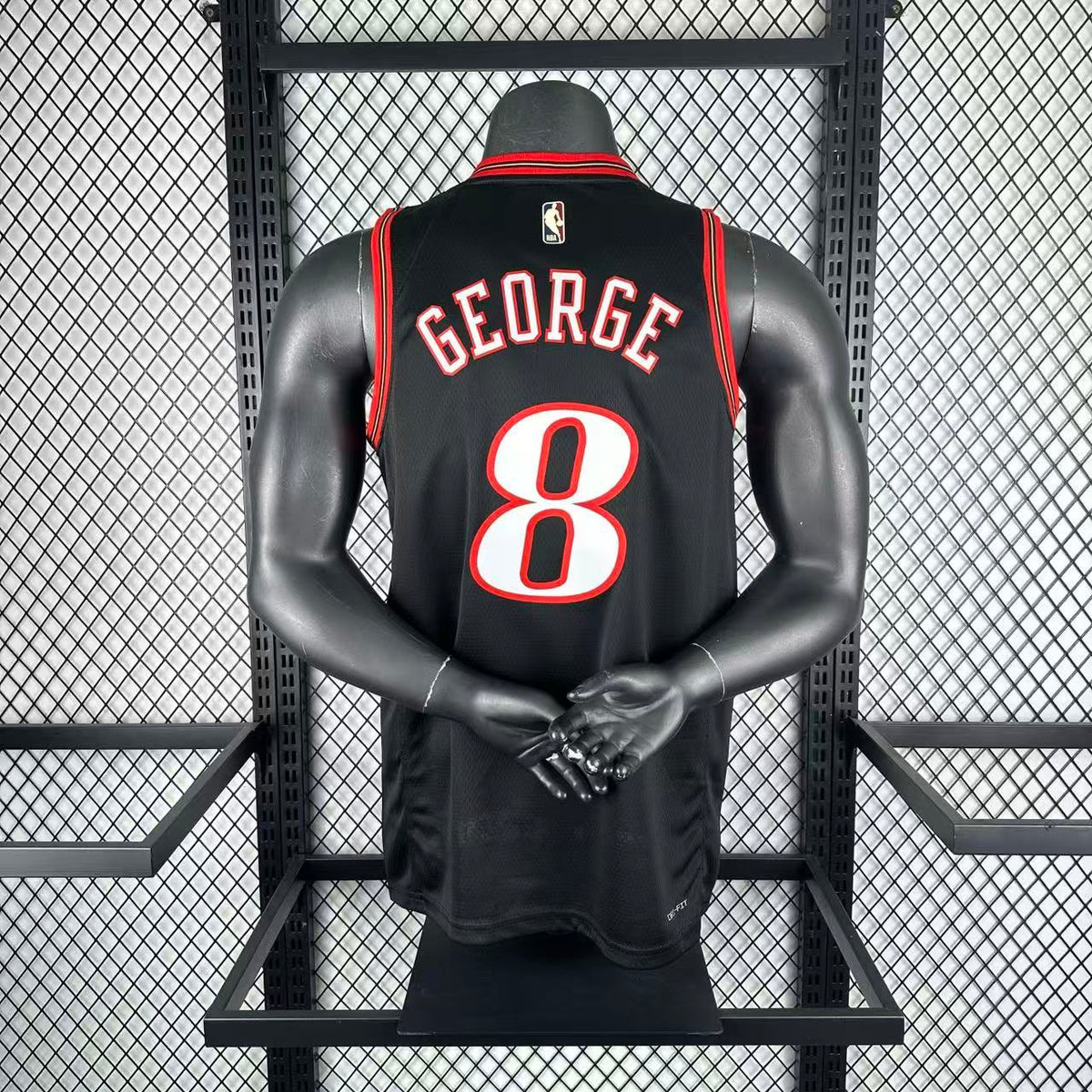 Maillot Philadelphia 76ers n° 8 – Rétro Noir – photo 11