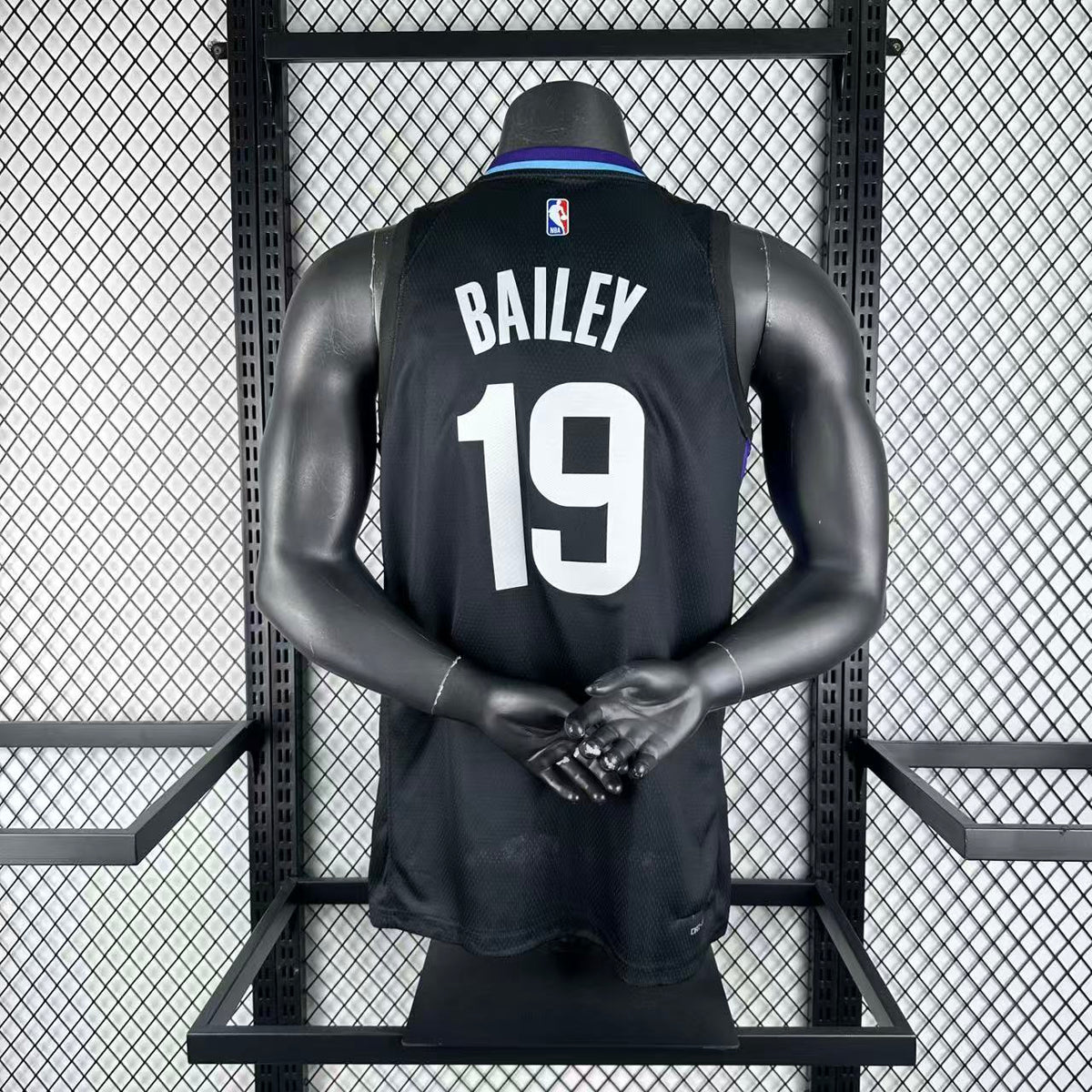 Maillot Utah Jazz n° 19 – Motif Jordan – photo 2