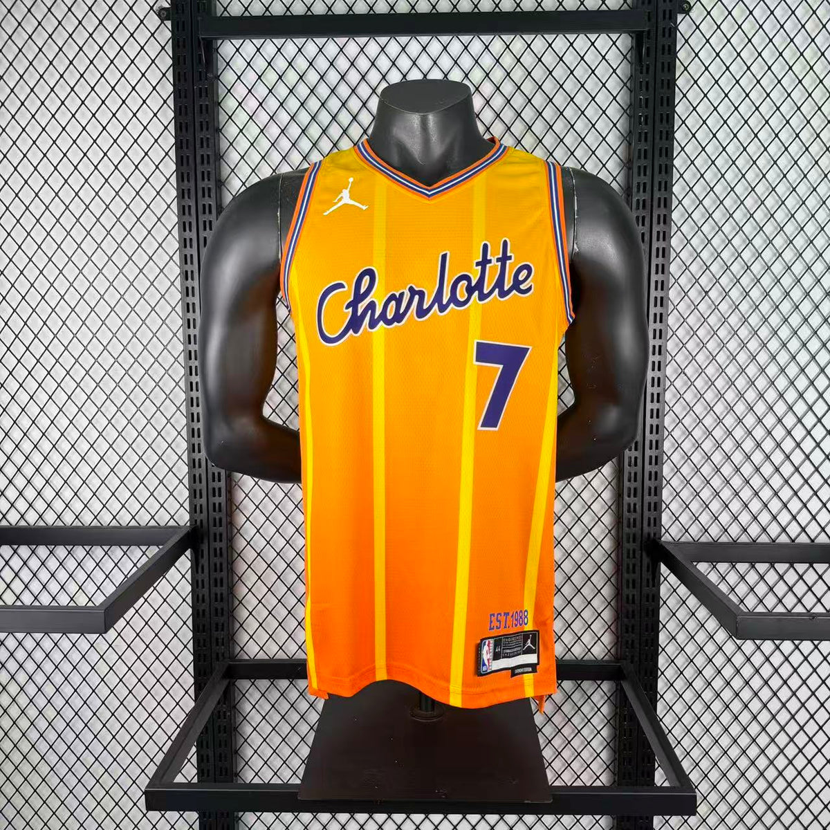 Maillot Charlotte Hornets n° 7 – Édition Ville – photo 3