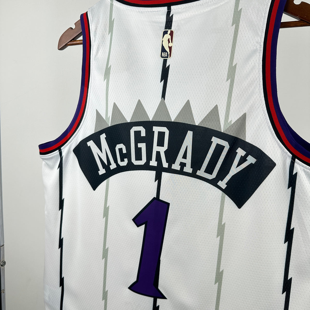 Maillot Toronto Raptors n° 1 – Rétro Blanc – photo 8
