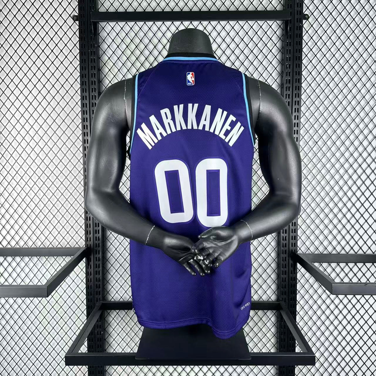 Maillot Utah Jazz n° 00 – Violet – Modèle 2 – photo 3