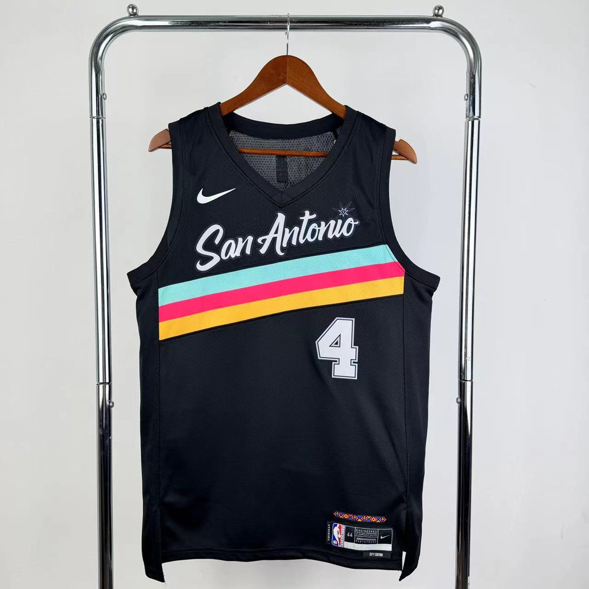 Maillot San Antonio Spurs n° 4 – Édition Ville – photo 1