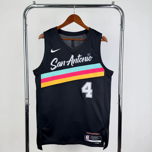 Maillot San Antonio Spurs n° 4 – Édition Ville – photo 1