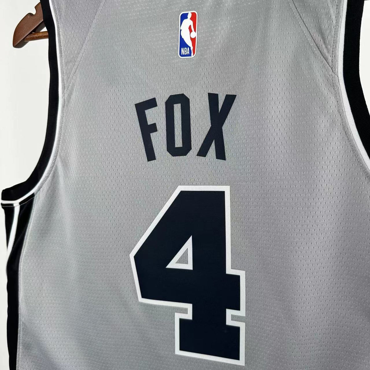 Maillot San Antonio Spurs n° 4 – Édition spéciale Gris – photo 9