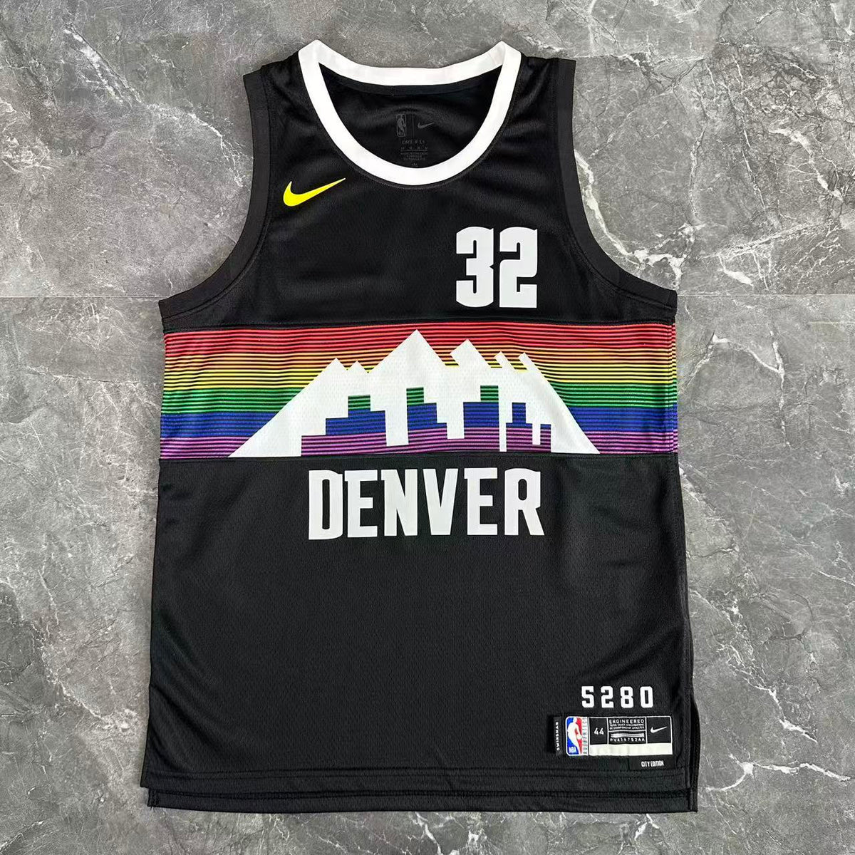 Maillot Denver Nuggets n° 32 – Édition Ville – photo 3