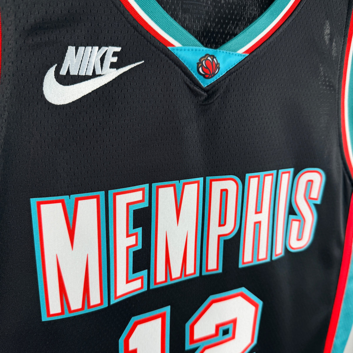 Maillot Memphis Grizzlies n° 12 – Rétro Gris – Modèle 1 – photo 8