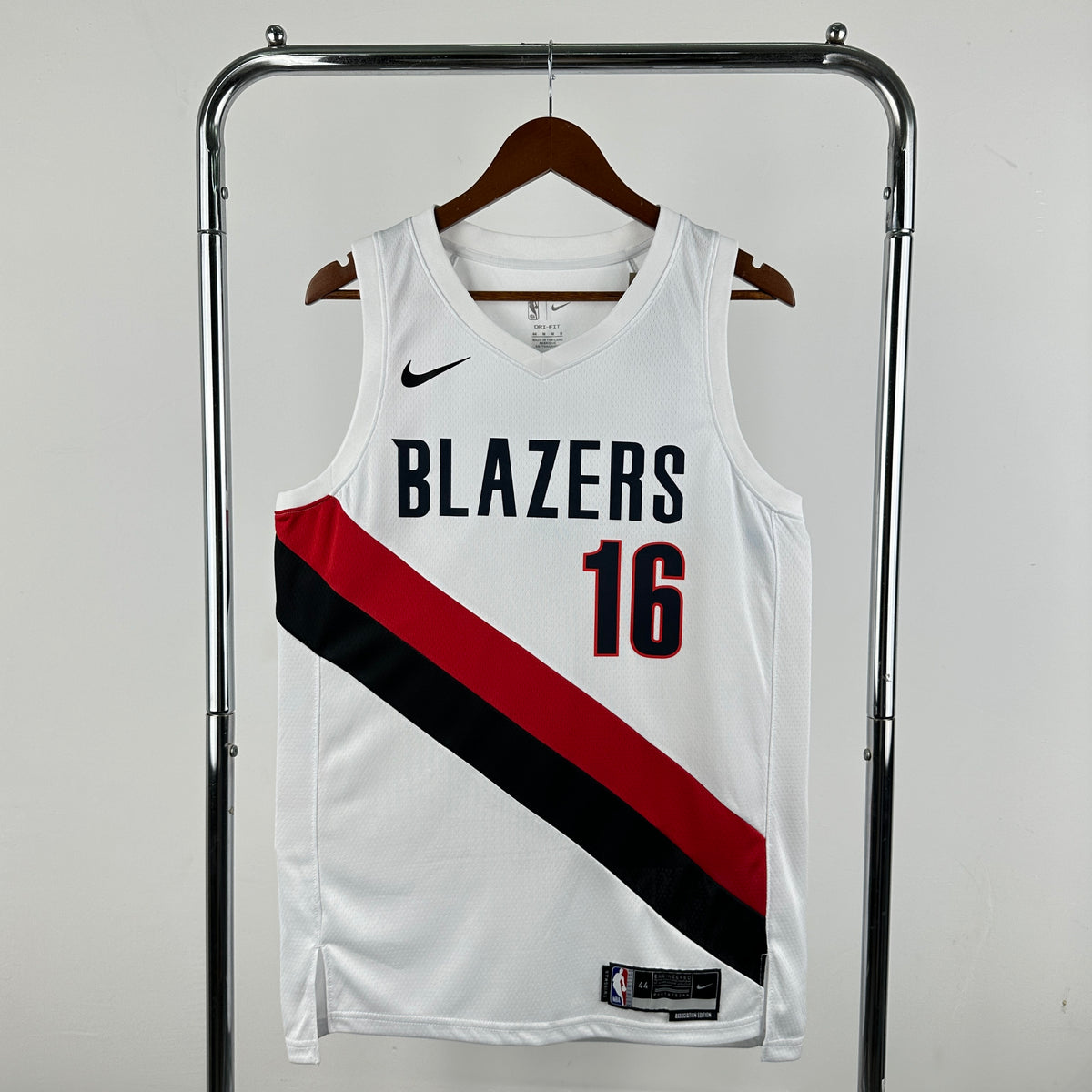 Maillot Portland Trail Blazers n° 16 – Blanc – photo 1