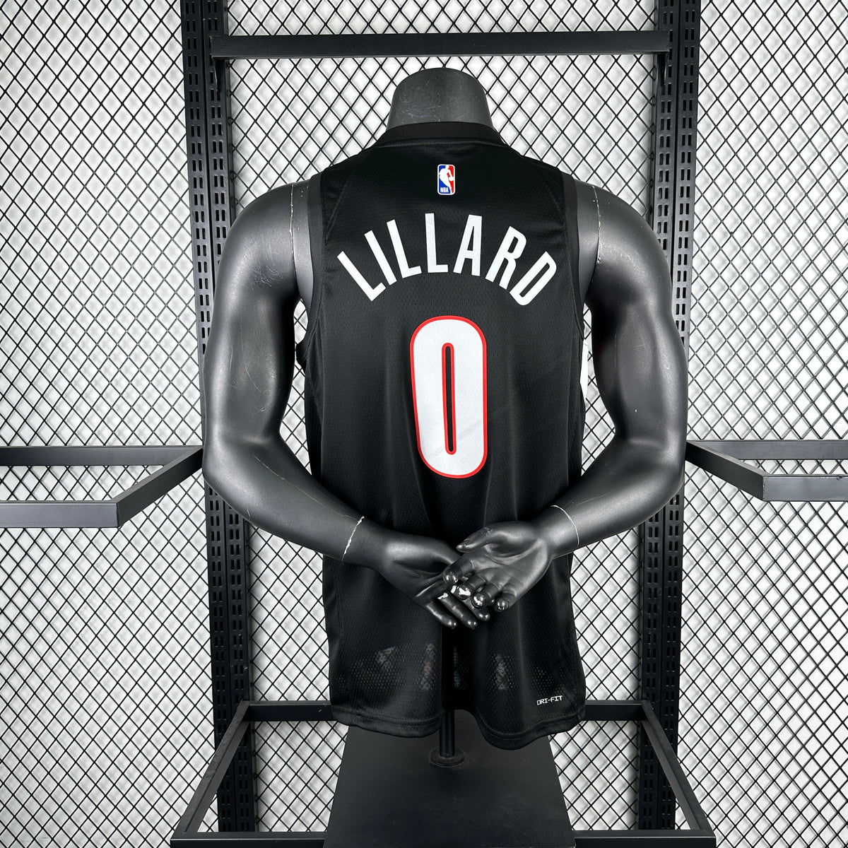 Maillot Portland Trail Blazers n° 0 – Noir – Modèle 2 – photo 4