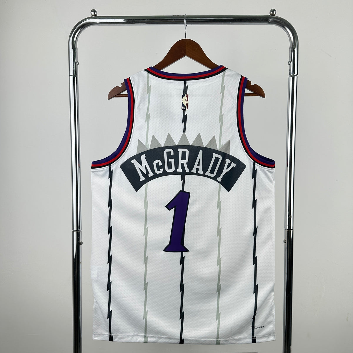 Maillot Toronto Raptors n° 1 – Rétro Blanc – photo 2