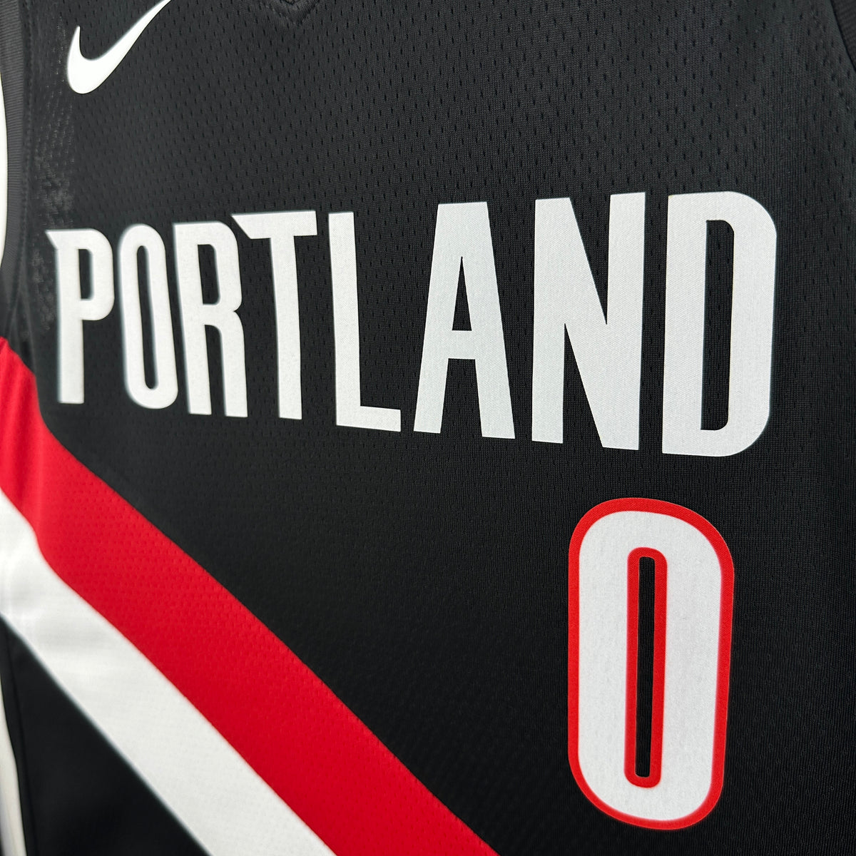 Maillot Portland Trail Blazers n° 0 – Noir – Modèle 2 – photo 5