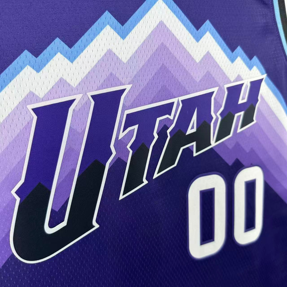 Maillot Utah Jazz n° 00 – Violet – Modèle 2 – photo 10