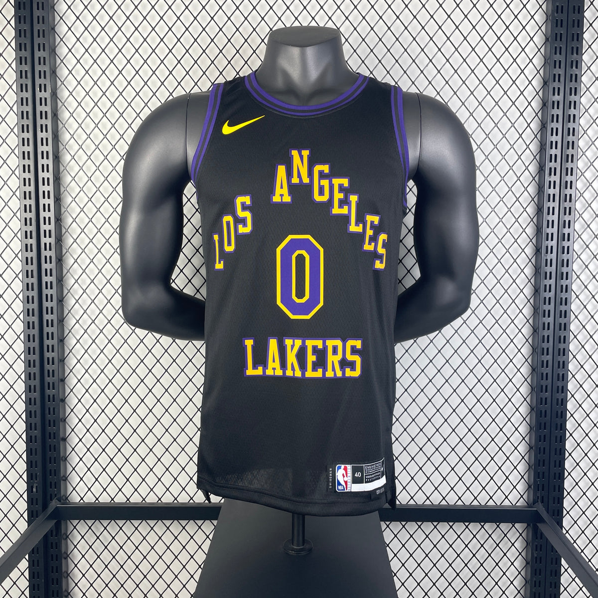 Maillot Los Angeles Lakers n° 0 – Édition Ville – photo 3